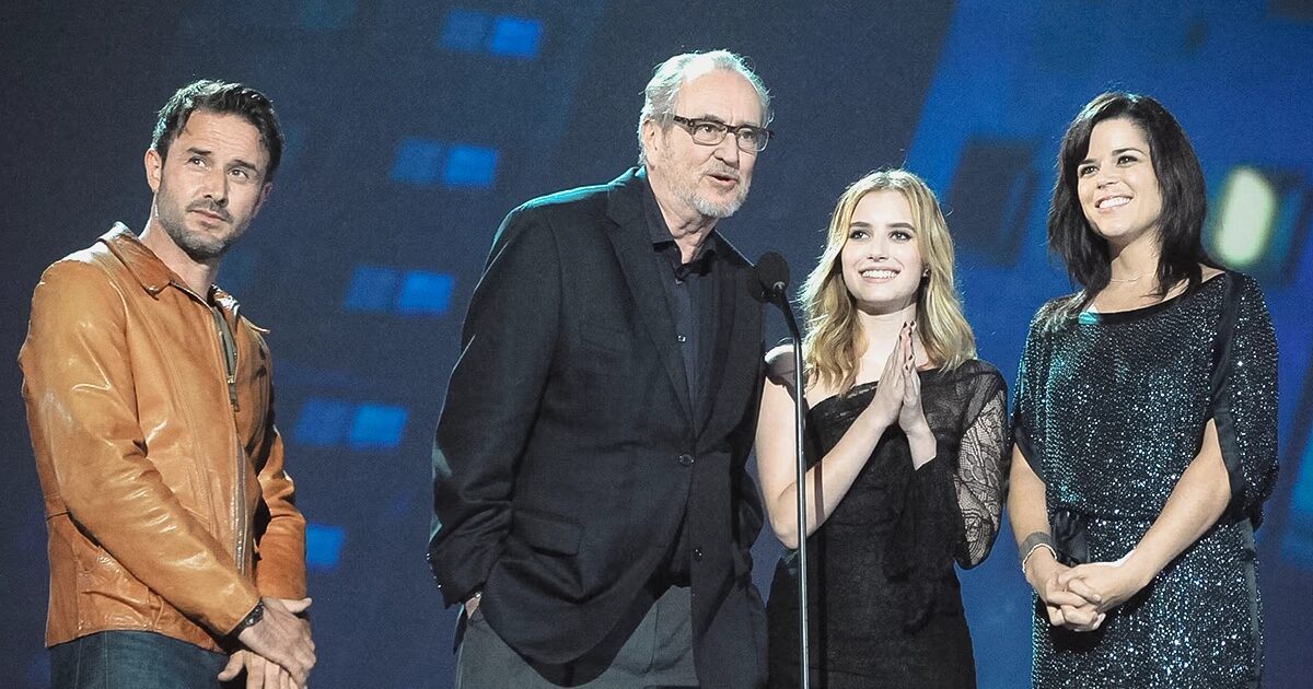 Scream Awards 2011 - David Arquette, Wes Craven, Emma Roberts and Neve Campbell