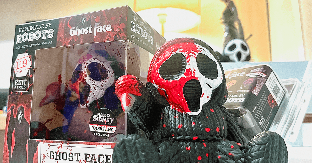 Handmade by Robots Scream Ghost Face Vinyl Figure