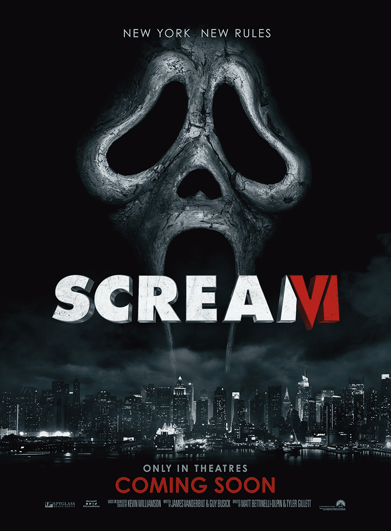 Scream VI Poster Scream 6 Official Poster 2023 Cast - Best Seller