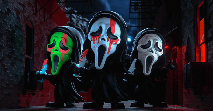 Screen-worn mask of SCREAM 6 to be auctioned